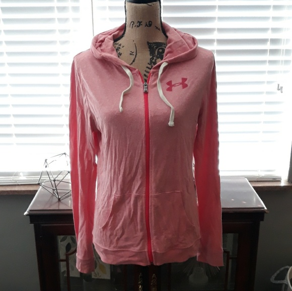 Under Armour Tops - Under Armour Pink sweatshirt jacket